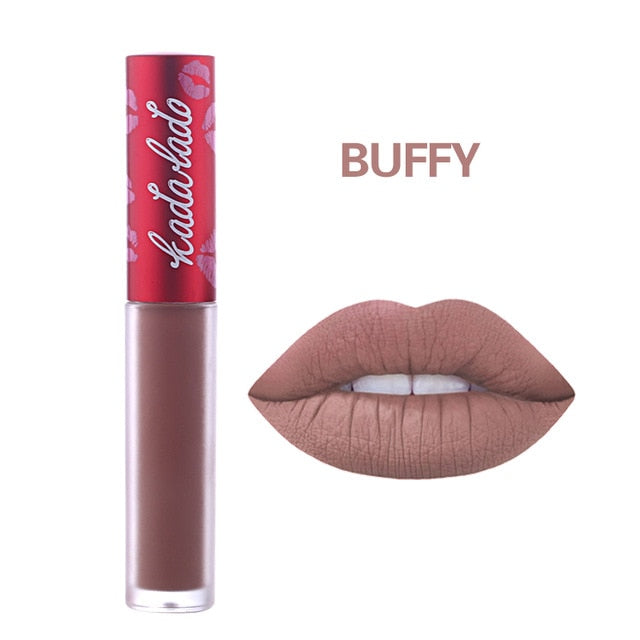 Brand Waterproof Long Lasting Nude Matte Liquid Lipstick Mate Lip Gloss Makeup Lime Kit Lipstick Pencil Cosmetics Set cosmeticarena