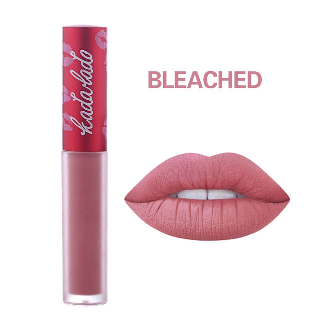 Brand Waterproof Long Lasting Nude Matte Liquid Lipstick Mate Lip Gloss Makeup Lime Kit Lipstick Pencil Cosmetics Set cosmeticarena