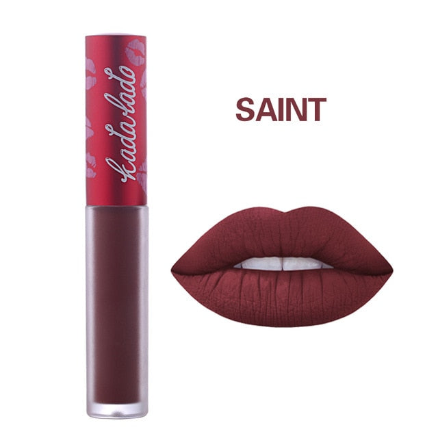 Brand Waterproof Long Lasting Nude Matte Liquid Lipstick Mate Lip Gloss Makeup Lime Kit Lipstick Pencil Cosmetics Set cosmeticarena