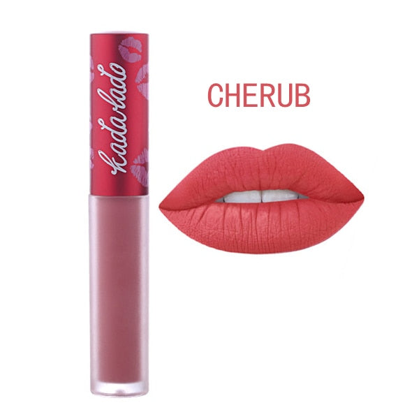 Brand Waterproof Long Lasting Nude Matte Liquid Lipstick Mate Lip Gloss Makeup Lime Kit Lipstick Pencil Cosmetics Set cosmeticarena