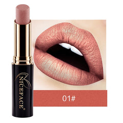 New Arrival Lip Matte Shimmer Metallic Lipstick Waterproof cosmeticarena