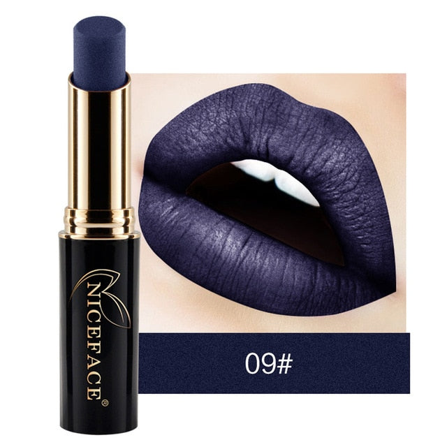 New Arrival Lip Matte Shimmer Metallic Lipstick Waterproof cosmeticarena