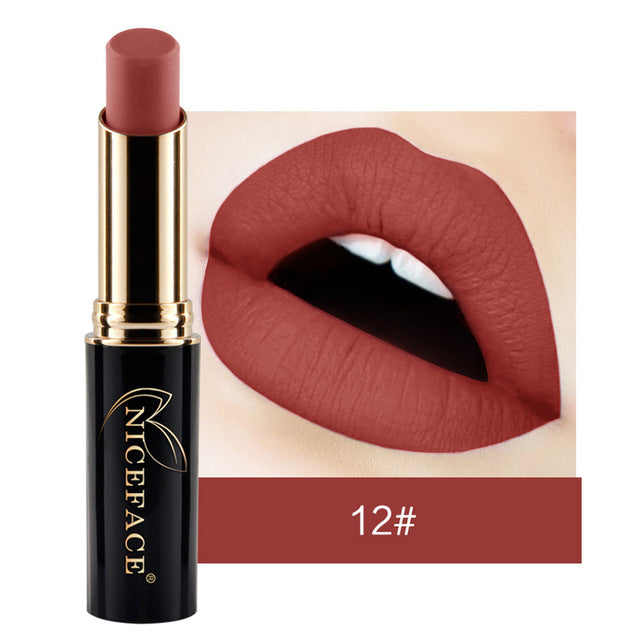 New Arrival Lip Matte Shimmer Metallic Lipstick Waterproof cosmeticarena