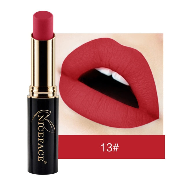 New Arrival Lip Matte Shimmer Metallic Lipstick Waterproof cosmeticarena