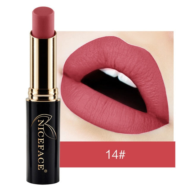 New Arrival Lip Matte Shimmer Metallic Lipstick Waterproof cosmeticarena