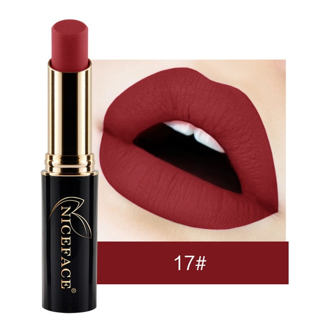 New Arrival Lip Matte Shimmer Metallic Lipstick Waterproof cosmeticarena