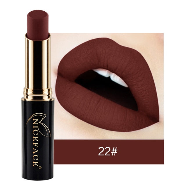 New Arrival Lip Matte Shimmer Metallic Lipstick Waterproof cosmeticarena