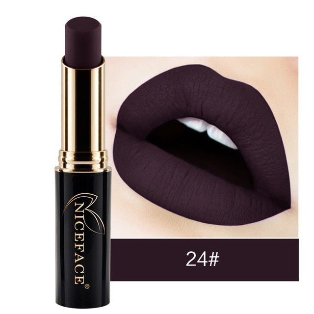 New Arrival Lip Matte Shimmer Metallic Lipstick Waterproof cosmeticarena