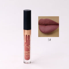 BEAUTY GLAZED 6 Colors Matte Lipstick Set Waterproof Long Lasting Lip Gloss Nude Velvet Pigment Batom Women Fashion Lip Makeup cosmeticarena