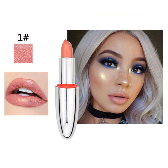 14 Color Matte Lipstick Lips Make Up Waterproof Velvet Lip Stick Shimmer Nude Brown Lips Makeup Matt Long Lasting Lipsticks cosmeticarena