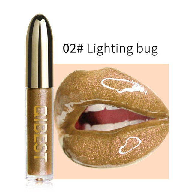 Lips Makeup Gloss Magic Lipstick Glitter Lip Black Purple Blue Gold Long Lasting Make Up Waterproof Metallic Liquid Lipsticks cosmeticarena