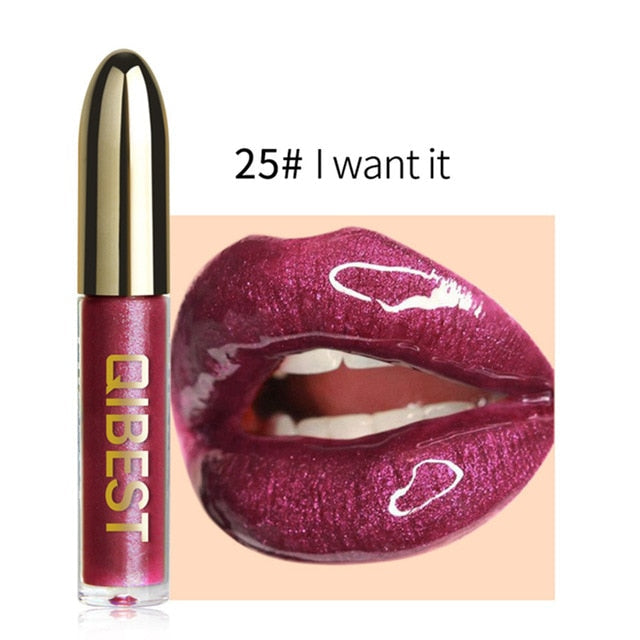 Lips Makeup Gloss Magic Lipstick Glitter Lip Black Purple Blue Gold Long Lasting Make Up Waterproof Metallic Liquid Lipsticks cosmeticarena