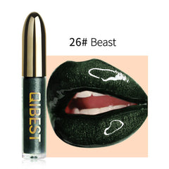 Lips Makeup Gloss Magic Lipstick Glitter Lip Black Purple Blue Gold Long Lasting Make Up Waterproof Metallic Liquid Lipsticks cosmeticarena