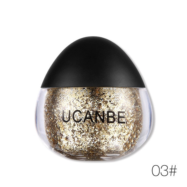 UCANBE Makeup Sparkling Paint Glitter Body Eye Festival Glitter Powder Shimmer Maquillaje Metallic Face Jewel Decoration TSLM1 cosmeticarena