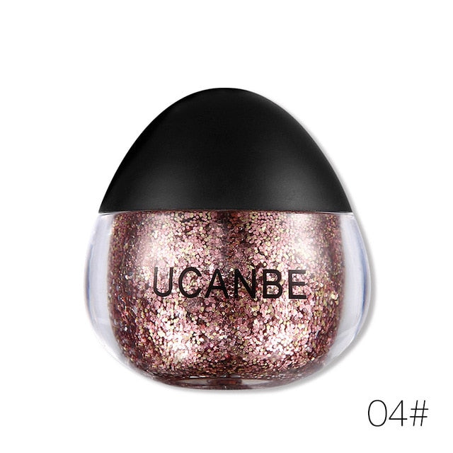 UCANBE Makeup Sparkling Paint Glitter Body Eye Festival Glitter Powder Shimmer Maquillaje Metallic Face Jewel Decoration TSLM1 cosmeticarena