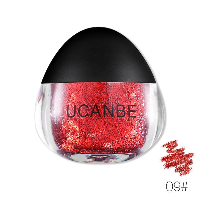 UCANBE Makeup Sparkling Paint Glitter Body Eye Festival Glitter Powder Shimmer Maquillaje Metallic Face Jewel Decoration TSLM1 cosmeticarena