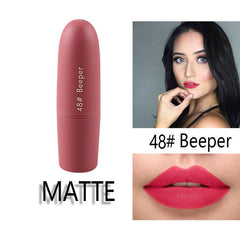 MISS ROSE Lipstick Matte  Waterproof Nutritious  25 Colors Easy to Wear Lipstick Long Lasting Lips Makeup kyliejenner lipstick cosmeticarena