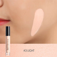 FOCALLURE Eye Concealer & Base 7 Colors Full Coverage Suit for All Color Skin Face/Eye Makeup Liquid Concealer cosmeticarena