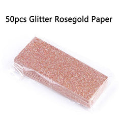 50pcs Glitter Background Paper for Sliding Cases Professional Packaging Accessories for Eyelash Case cosmeticarena