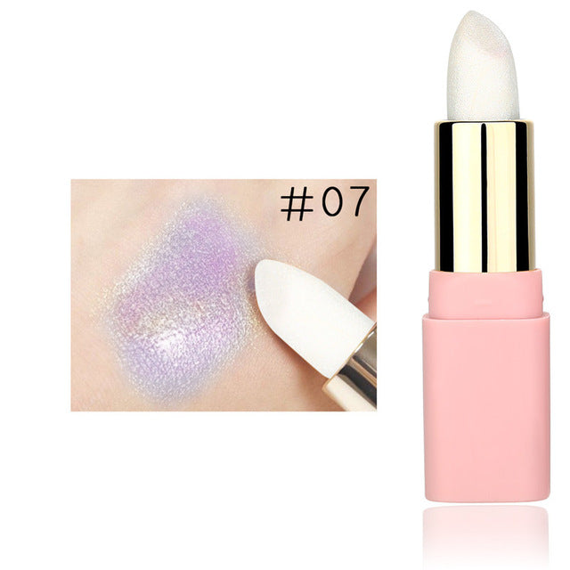 LULAA Colorful Glitter Metallic Lipstick Long Lasting Shiny Highlighter Waterproof Lip Stick Waterproof Makeup Cosmetic Lipstick cosmeticarena