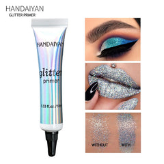 HANDAIYAN new eye Glitter Primer Sequined Primer Eye Makeup Cream Waterproof Sequin Glitter Eyeshadow Glue Korean Cosmetics cosmeticarena