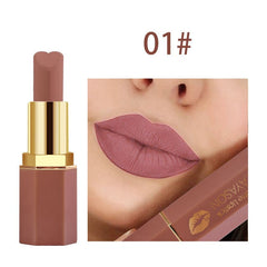Brand Sexy Velvet Matte Lipstick Lips Makeup Beauty Cosmetics Red Lips Rouge A Levre Waterproof Pigment Nude Matte Lip Stick cosmeticarena