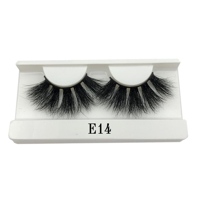 Mikiwi 25mm False Eyelashes Wholesale Thick Strip 25mm 3D Mink Lashes Custom Packaging Label Makeup Dramatic Long Mink Lashes cosmeticarena
