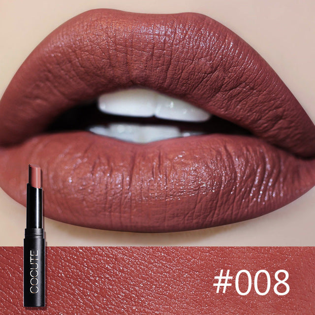 15 Colors Lip Stick Moisturizer Lipsticks Waterproof Long-lasting Easy to Wear Cosmetic Nude Makeup Lips cosmeticarena