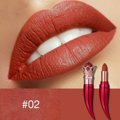 UCANBE Brand Crown Velvet Matte Lipstick Makeup Golden 5 Color Nude Long Lasting Pigment Lips Stick Natural Cosmetic Lip Rouge cosmeticarena
