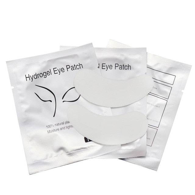 Disposable Eye Pads (50pcs) Lint Free Under Eye Gel Patches for Eyelash Extension Eyes Mask Beauty Tool Accessories for women cosmeticarena