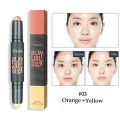 Makeup Base Contour Eyes Concealer Cream Stick Bronzer Cover Dark Circle Highlighter Skin Brighten 2 Colors Make Up Primer cosmeticarena