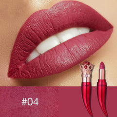 UCANBE Brand Velvet Matte Lipstick Set Luxury Queen Crown Creamy Lip Stick Gentle Pink Nude Makeup Waterproof Lasting Cosmetics cosmeticarena