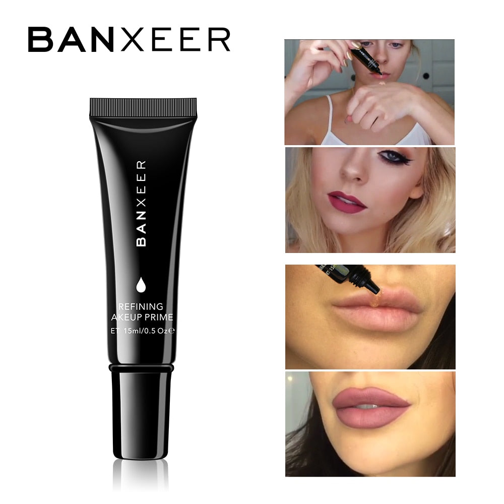 Original BANXEER Primer 24K Gold Infused Beauty Oil Face Lips Make Up Base Moisturizer Easy to Absorb Face Makeup Primer cosmeticarena